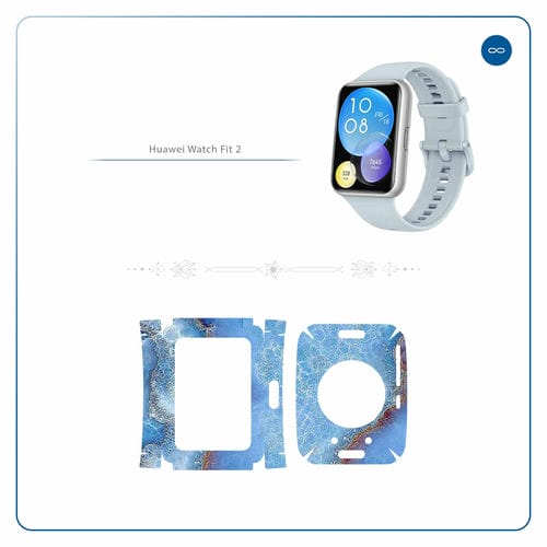 Huawei_Watch Fit 2_Blue_Ocean_Marble_2